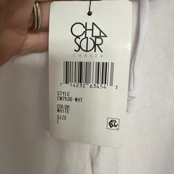 Chaser women’s NWT’s Knit cuffed drawstring joggers. Size large - Picture 6 of 6